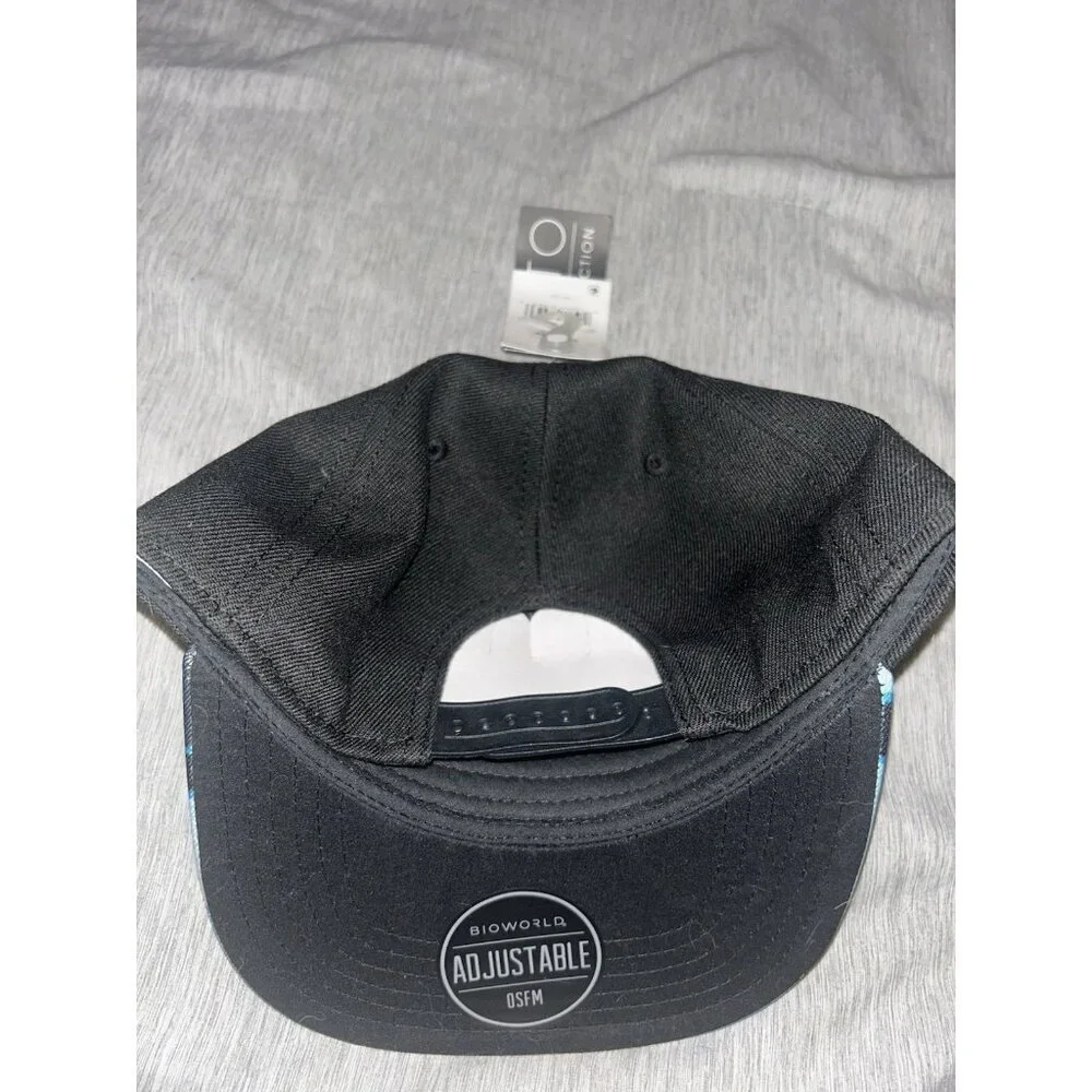Naruto Shippuden Japanese Anime Men's Officially Licensed Black Snapback Hat Cap